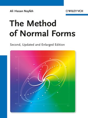 cover image of The Method of Normal Forms